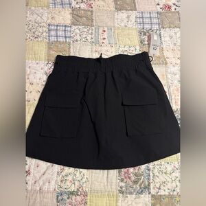 Mono B Black Skort with Utility Pockets